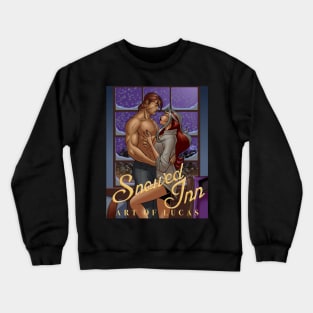 Snowed Inn Romance Novel Crewneck Sweatshirt